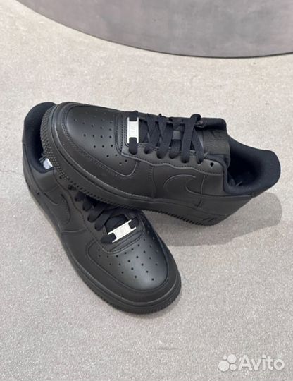 Кроссовки Nike Air Force 1 Low Black (8.5-12us)