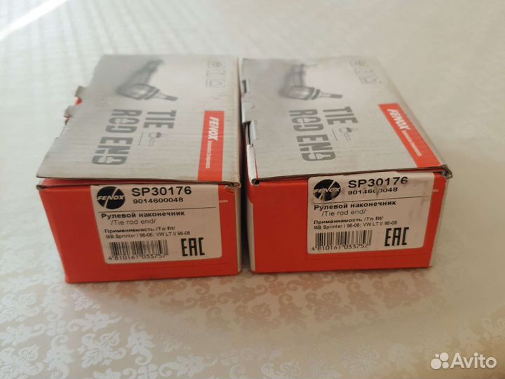 Наконечник рулевой тяги Fenox SP30176