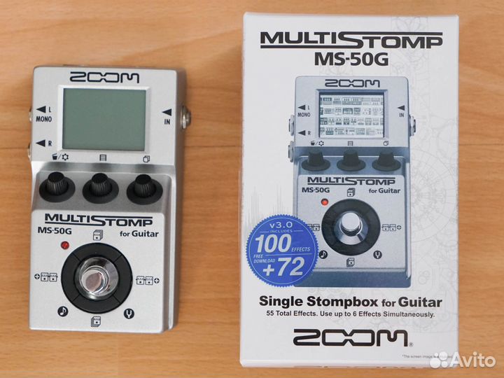 Zoom MS-50G мульти педаль эффектов