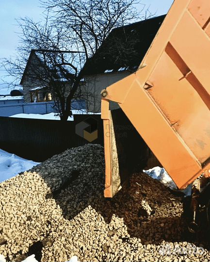 Щебень гравийный 5-20