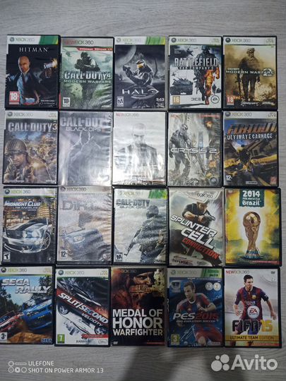 Диски на прошитый xbox 360
