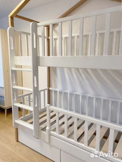 Двухъярусная кровать Буратино