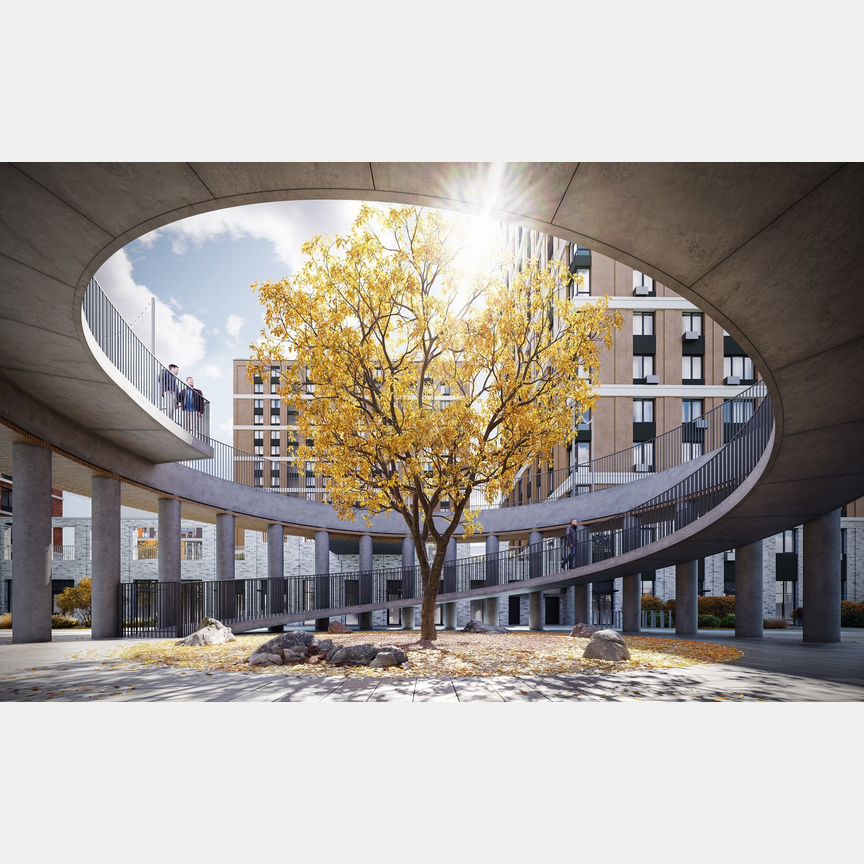 1-к. квартира, 41,7 м², 2/23 эт.