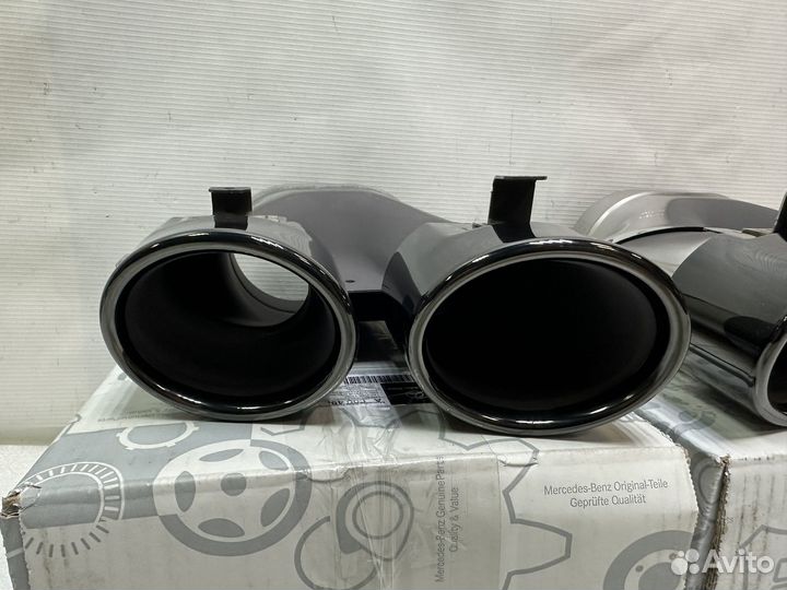 Насадки глушителя AMG Mercedes W205 W206 X253 X254