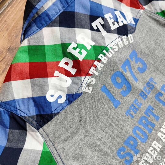 Рубашка для мальчика Tom tailor-116-122, Sela-4-5