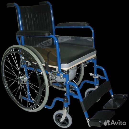 Инвалидное кресло-коляска с санитарным оснащением