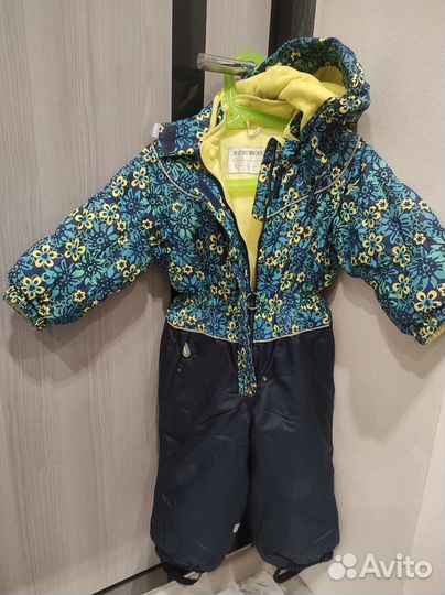 Зимний комбинезон kerry 92 для девочки