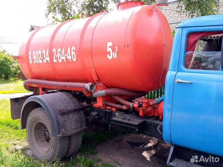 Откачка выгребных ям и туалетов