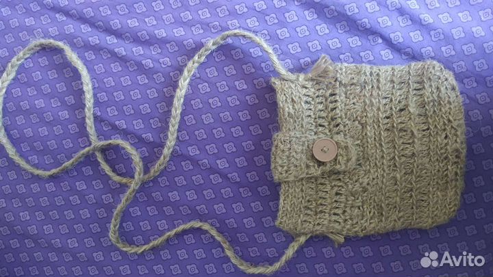 Сумка из джута