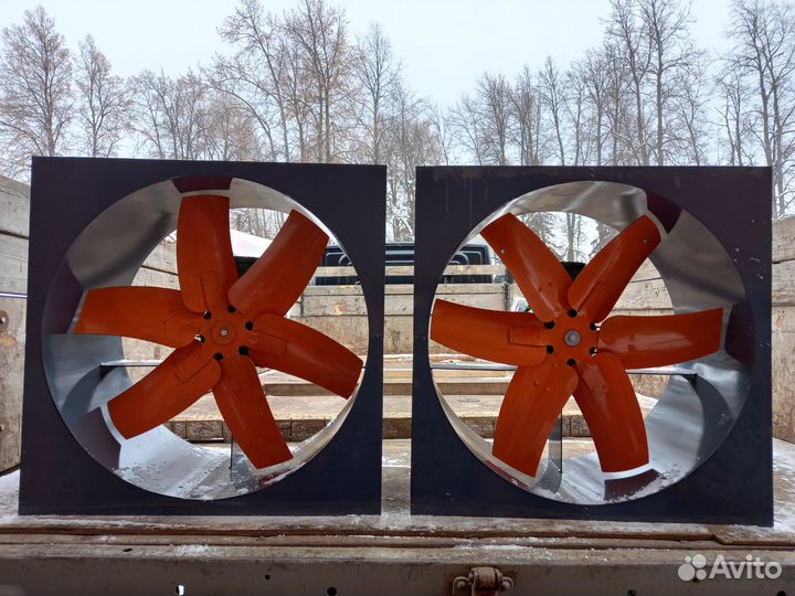 Сушильные камеры древесины-осевые вентиляторы во 6