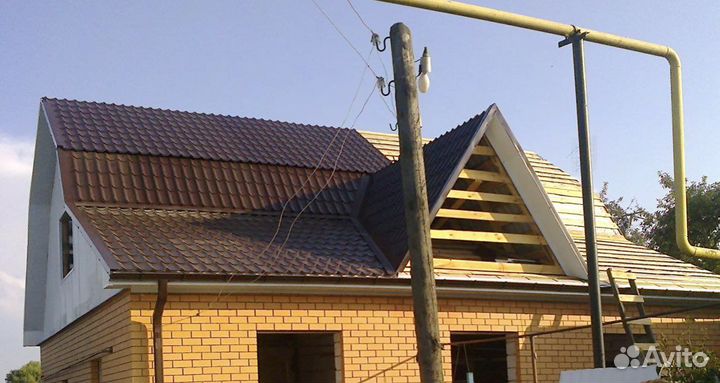 Бригада строителей строительство домов коттеджей