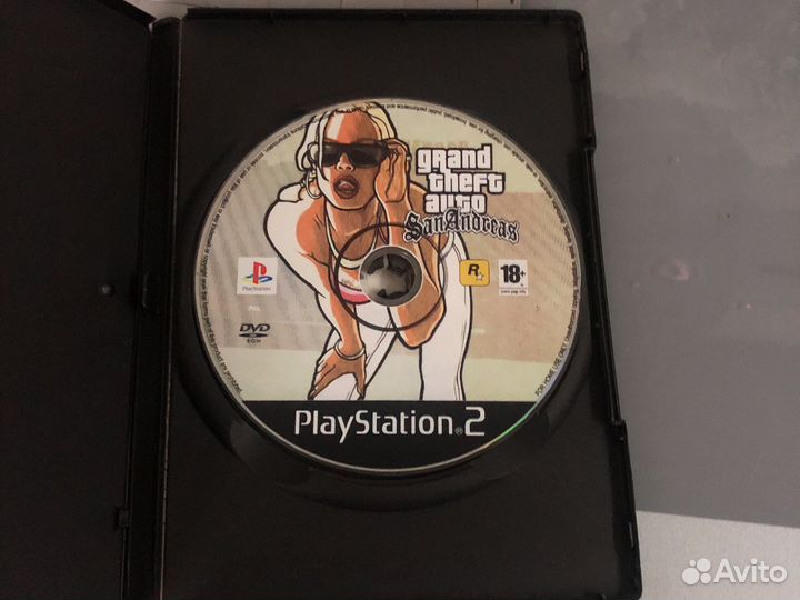 Игра на ps2 Grand theftauto
