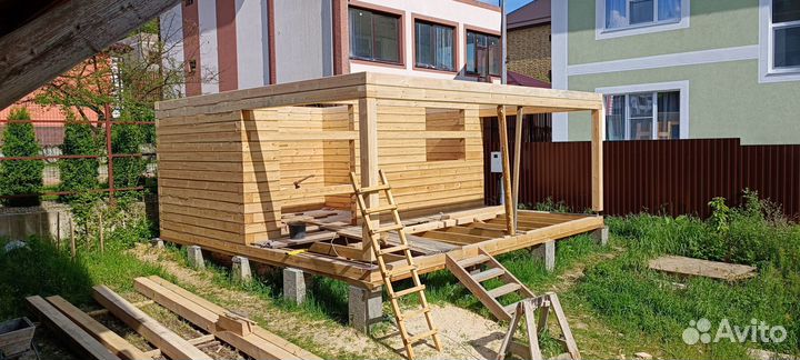 Срубы, бани с нуля. Ручная работа