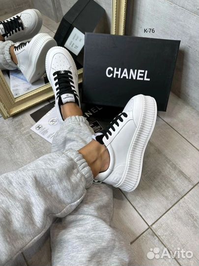 Кеды Chanel натуральные (36-40)