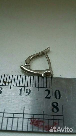 Золотые серьги 585 с бриллиантами