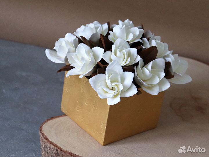 Букет clay craft