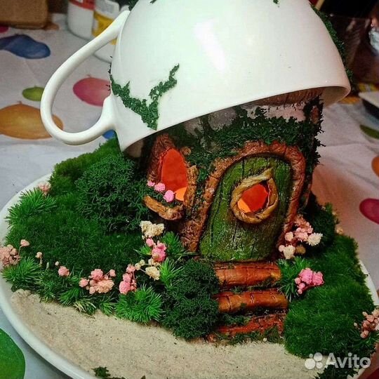 Моссариум домик феи