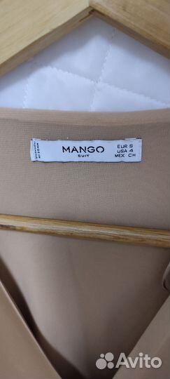 Платье в пол mango