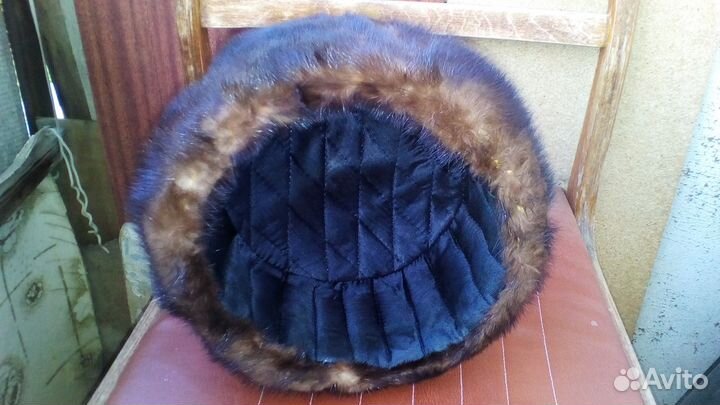 Шапка норковая мужская
