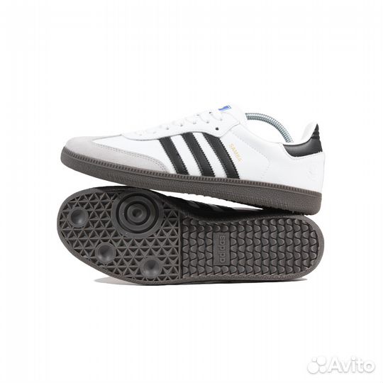 41 Кеды Adidas Samba Vegan, White Gum (41)