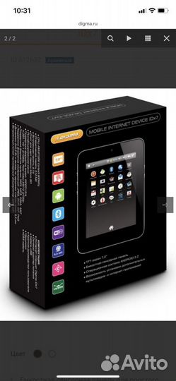 Планшет digma idx7