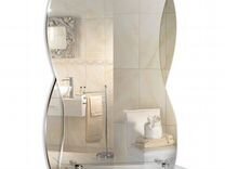 Зеркало mixline с полкой д/ванной домино