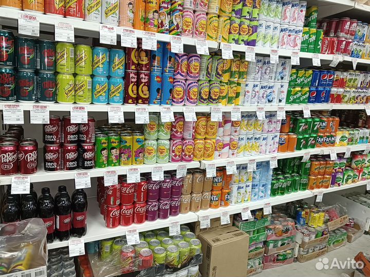 Кола, Фанта, пепси, спрайт, швепс