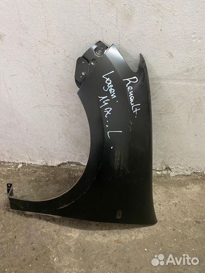Крыло переднее левое Renault Logan