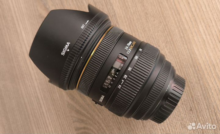 Объектив sigma для Canon 24-70 EX DG HSM 2.8