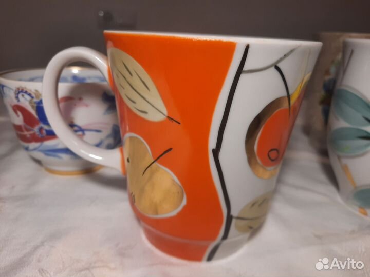 Большая чашка, кружка, бокал Дулево, Довбыш