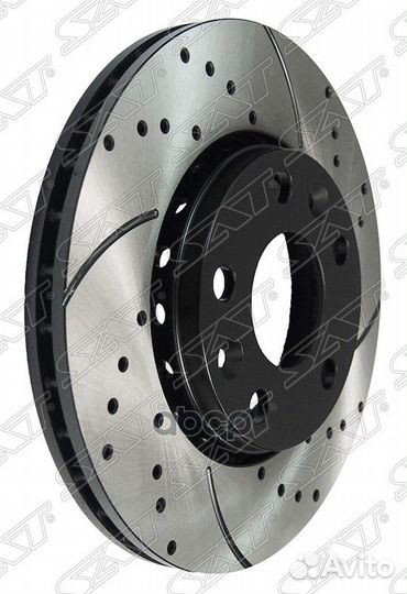 Комплект дисков тормозных передний перфорирован