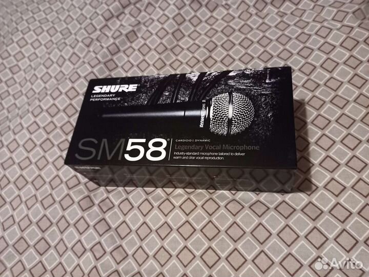 Новый динамический вокальный микрофон Shure SM-58