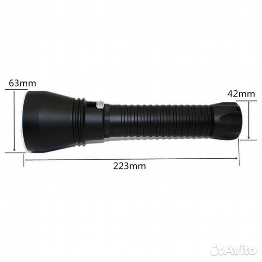 Фонарь D 170 4290 LM для подводной охоты