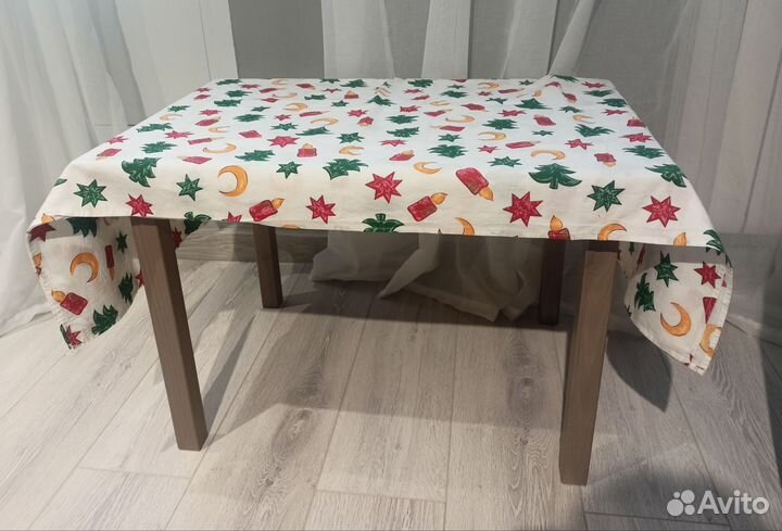 Скатерть новогодняя и дорожка рождественская