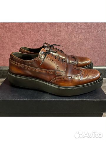 Prada туфли мужские
