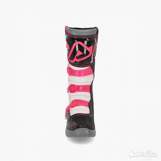 Мотоботы кроссовые Acerbis X-team Black/Purple