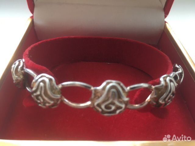 Серебряный браслет 925 пробы