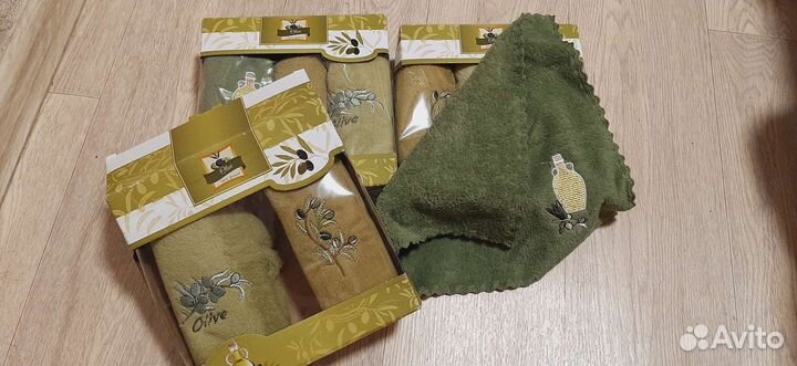 Набор махровых полотенец