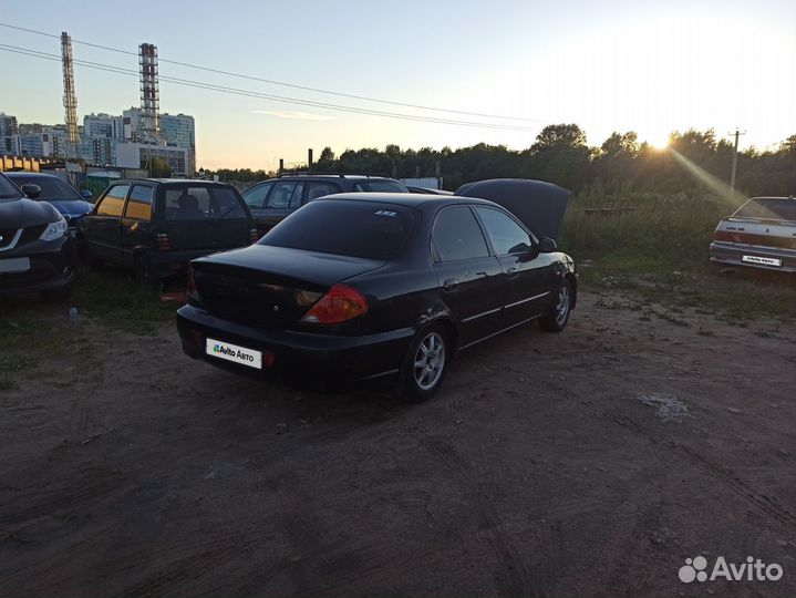 Kia Spectra 1.6 МТ, 2007, 240 000 км