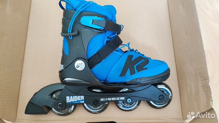 Роликовые коньки раздвижные K2 Raider 35-40