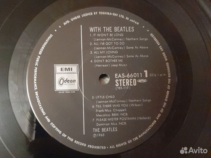 Beatles japan ex 2500p