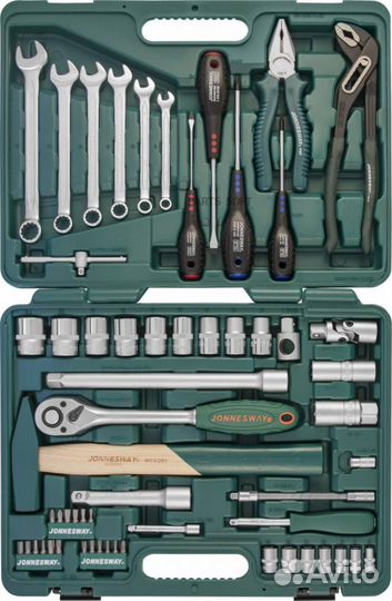 Jonnesway S04H52460S Универсальный набор торцевых