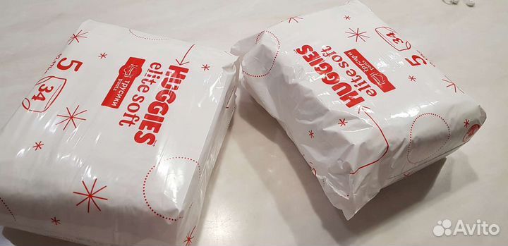 Подгузники трусики huggies elite soft -5; 12-17 кг