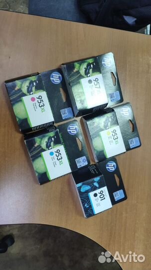 Картриджи струйные новые оригинал HP