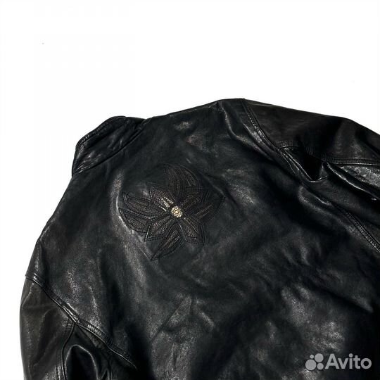 Кожаная куртка Diesel vintage leather jacket