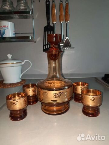 Графин с рюмками СССР