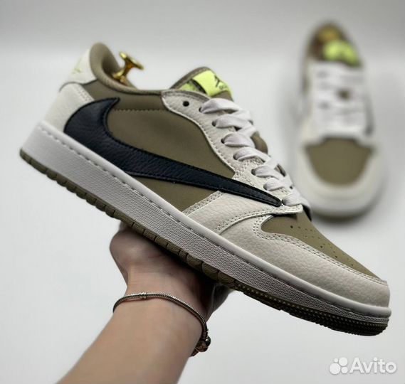 Кроссовки Travis Scott x Air Jordan 1 Low Golf 6.0