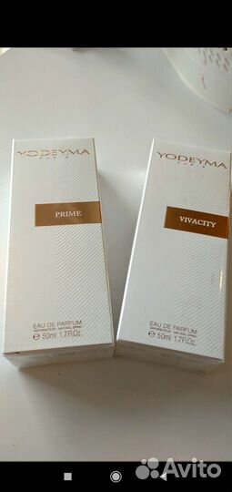 Духи женские Yodeyma