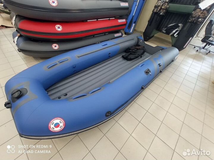 Лодка mishimo river JET 460 под водомет blue