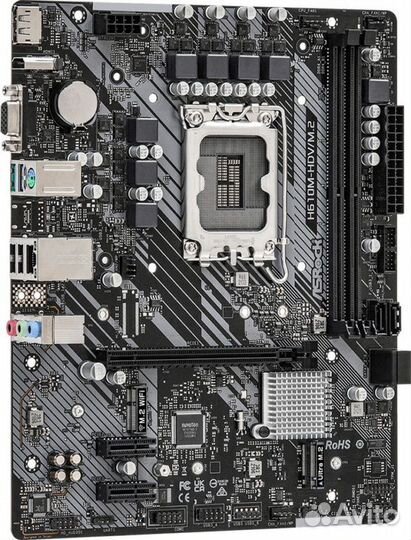 Материнская плата Asrock H610M-H2/M.2 D5 Soc-1700